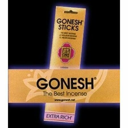 GONESH Incense Sticks - Variety jasmine, Sandwd, Strwbry, 30PK GOXRV1